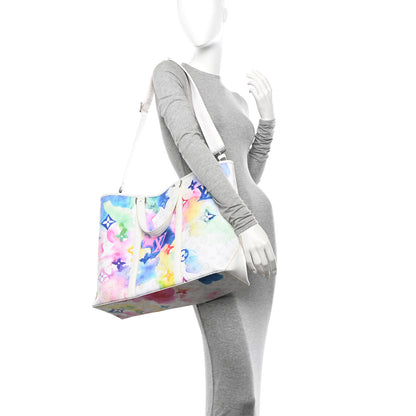 Louis Vuitton Monogram Watercolor New Tote GM Multicolor 2 of 13