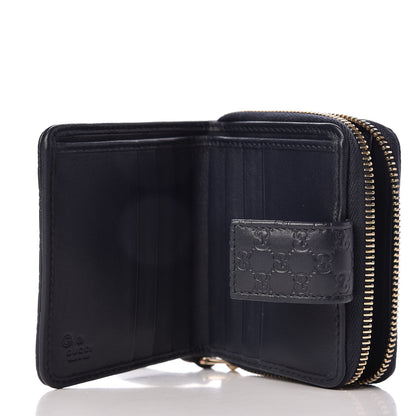 Gucci Microguccissima Compact Wallet Navy 6 of 9