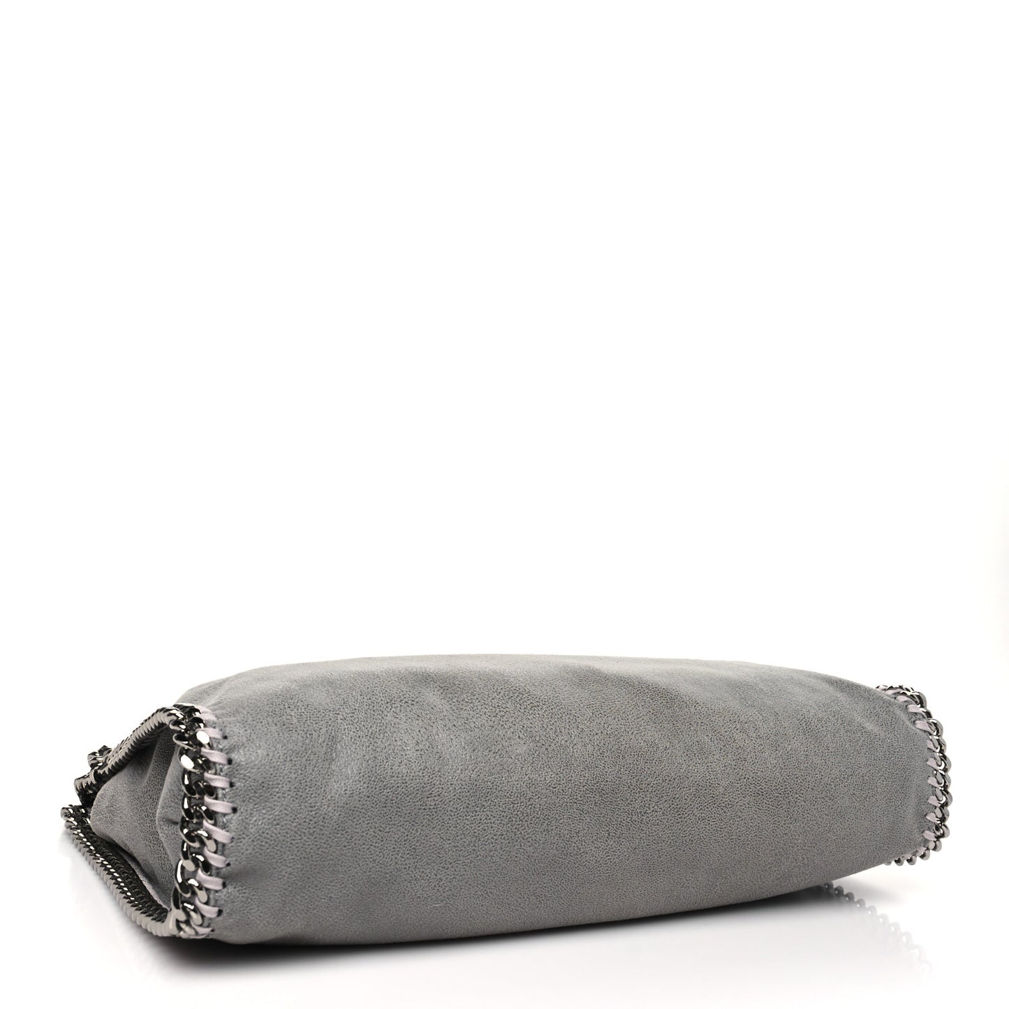 Shaggy Deer Falabella Fold Over Tote Grey