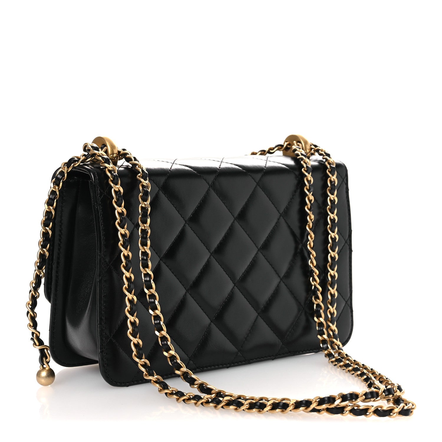 Chanel Calfskin Quilted Perfect Fit Flap Black 3 of 12