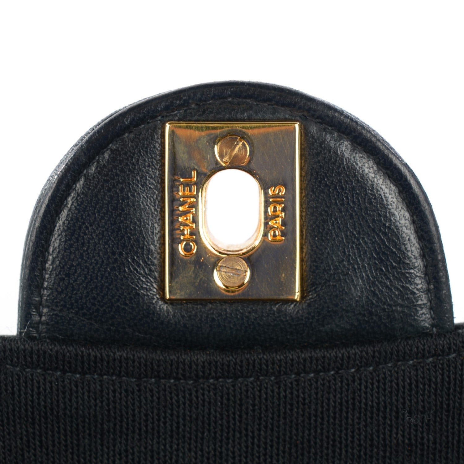 Chanel Lambskin Jersey Quilted Small Flap Black 10 of 10