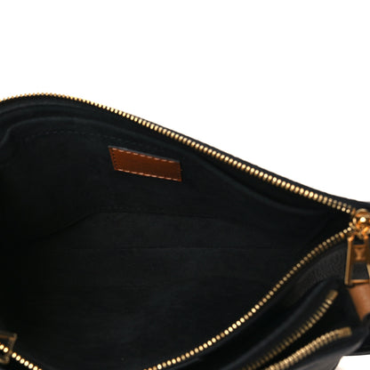 Louis Vuitton Empreinte Monogram Giant Wild At Heart Multi Pochette Accessories Black 5 of 9
