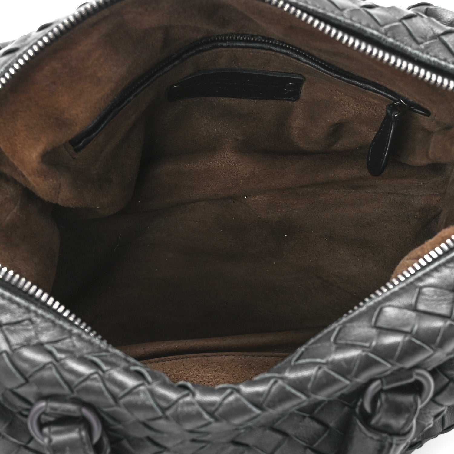 Bottega Veneta Nappa Intrecciato Boston Black 5 of 12