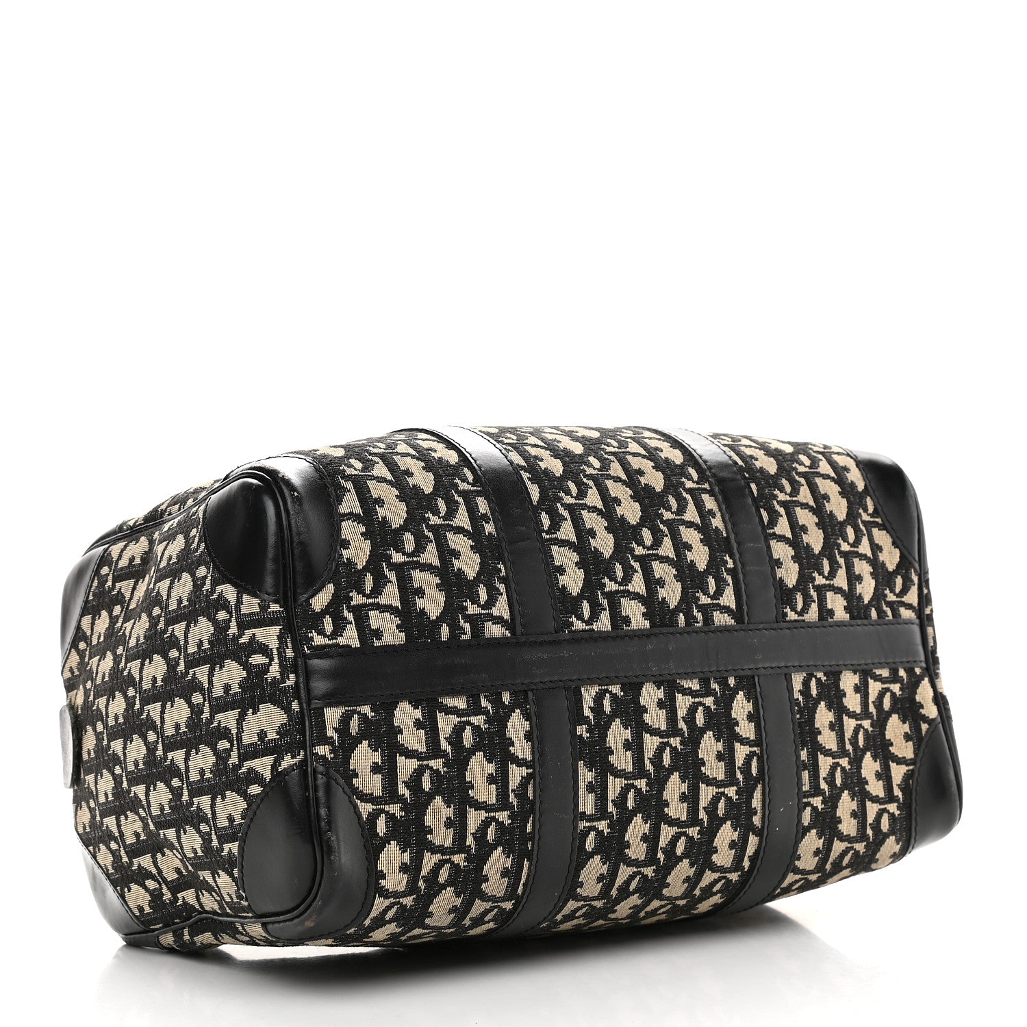 Christian Dior Monogram Boston Black 4 of 11