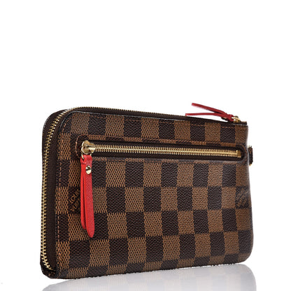 Louis Vuitton Damier Ebene Complice Trunks and Bags Wallet Red 3 of 7