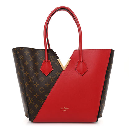 Louis Vuitton Calfskin Monogram Kimono Tote Cherry 1 of 10