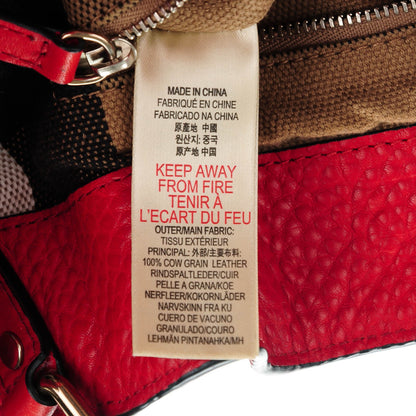 Burberry Calfskin Small Maidstone Cadmium Red 7 of 8