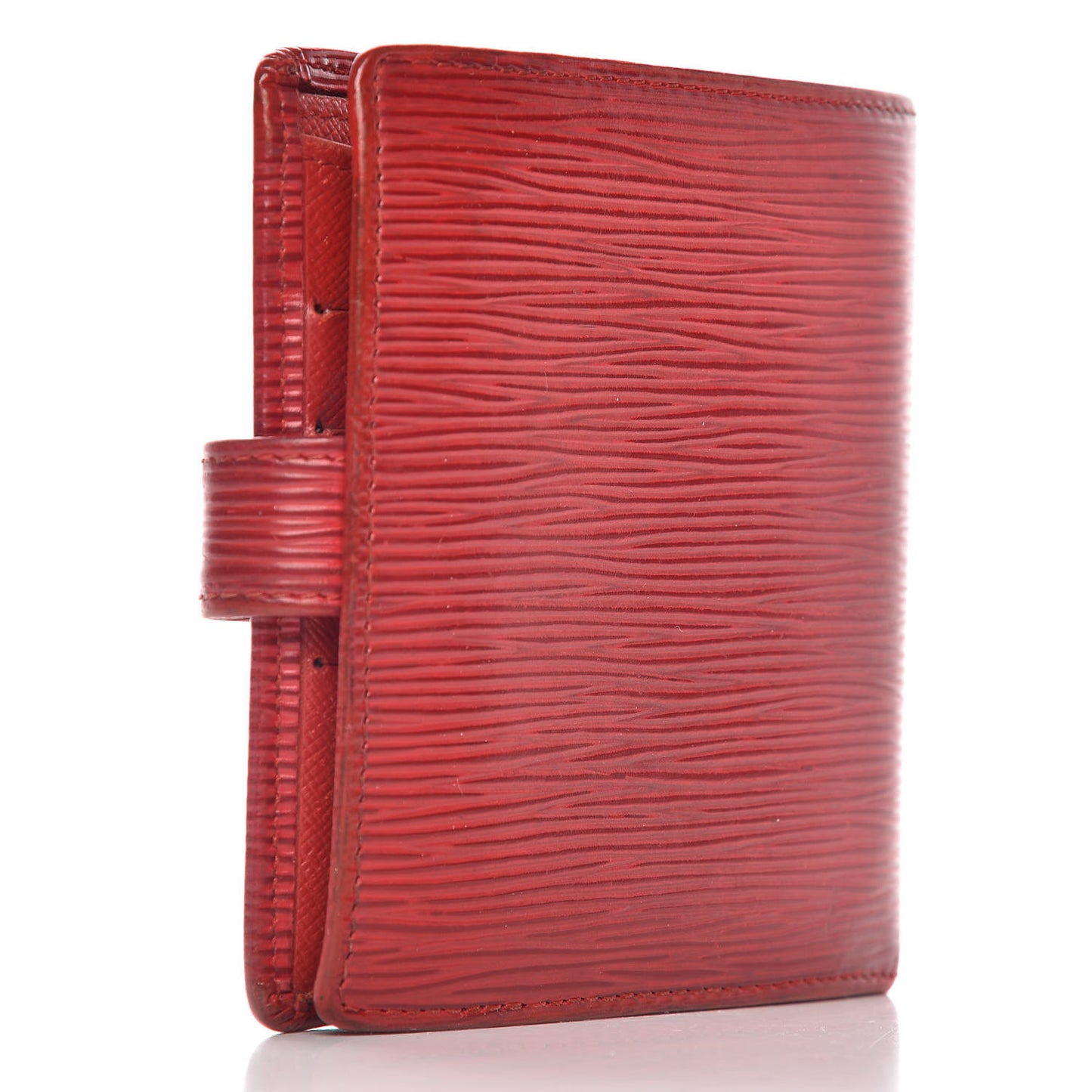 Epi Porte Billets Compact Wallet Red
