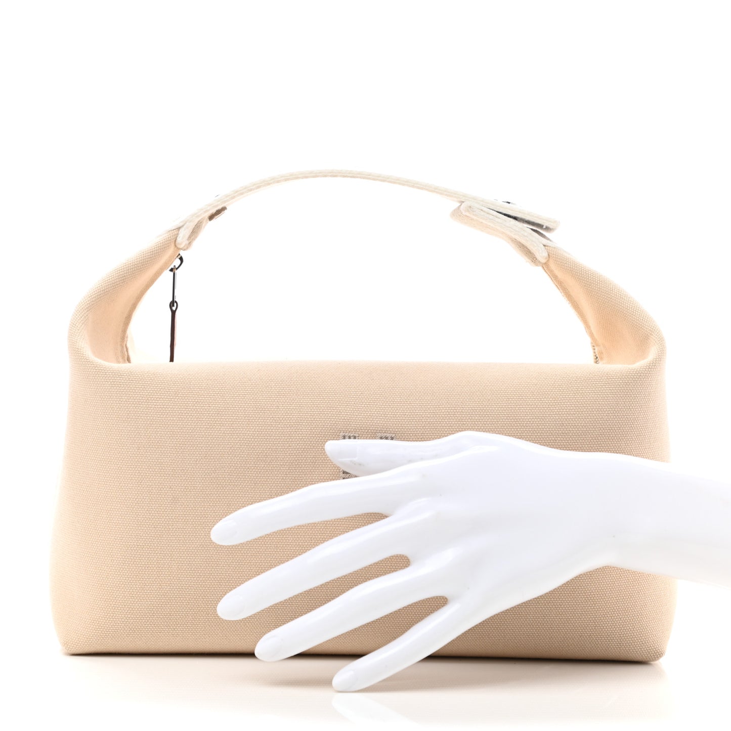Canvas Large Bride-A-Brac Pouch Natural
