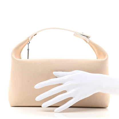 Hermes Canvas Large Bride-A-Brac Pouch Natural 2 of 9