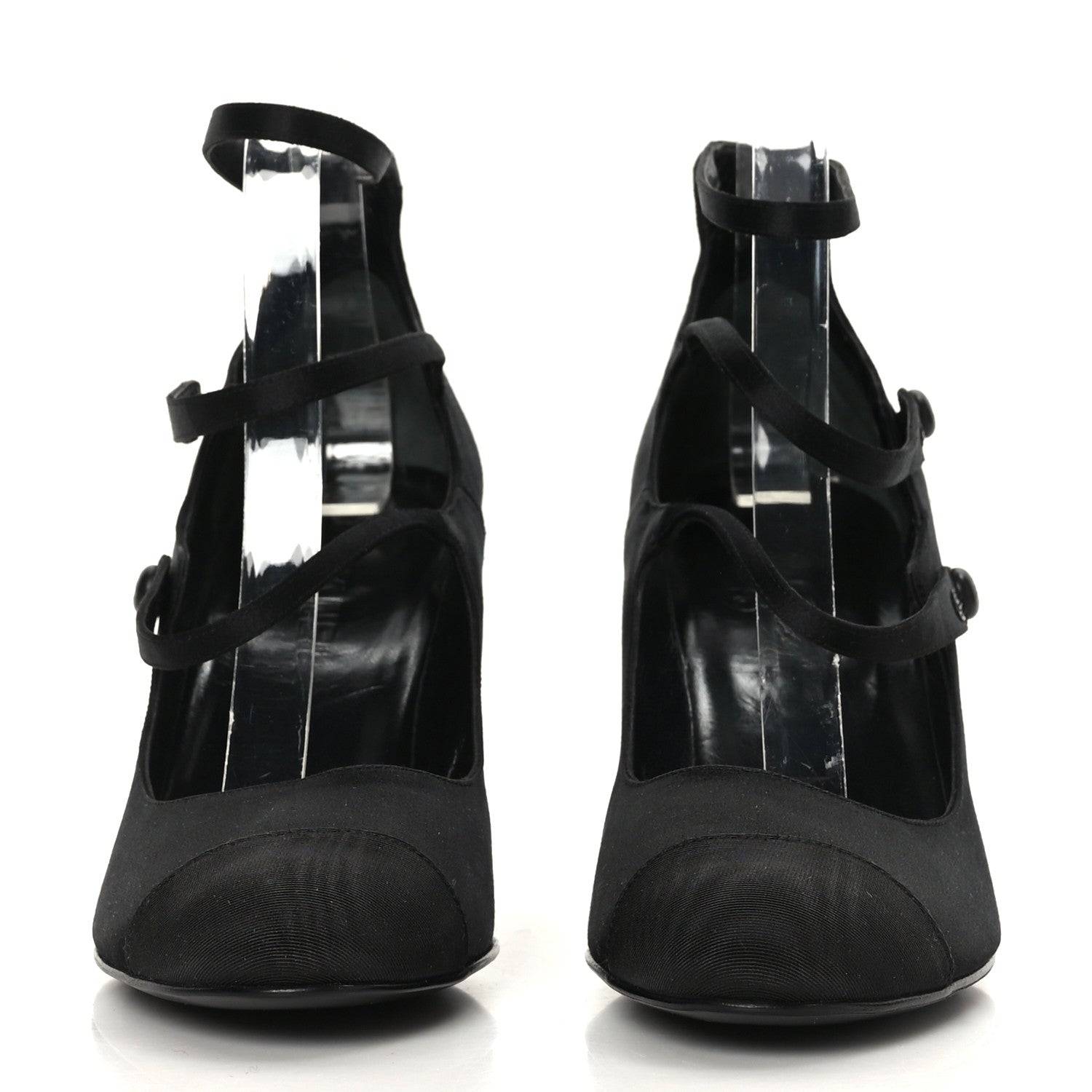 Chanel Mary Jane Pump 40 Black 2 of 8