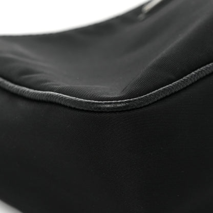 Prada Nylon Re-Edition 2005 Shoulder Bag Black 9 of 11