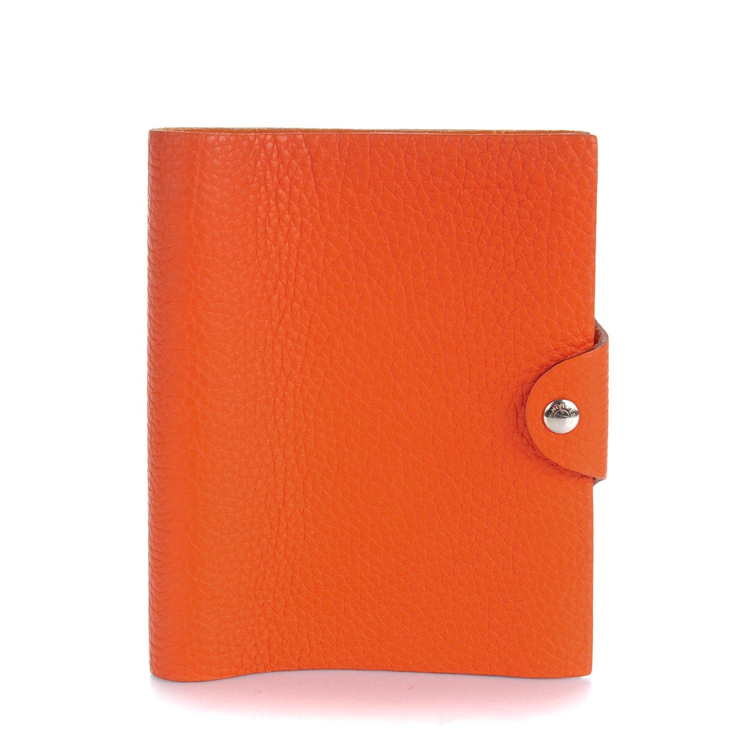 Hermes Togo Ulysse PM Agenda Cover Orange 1 of 7
