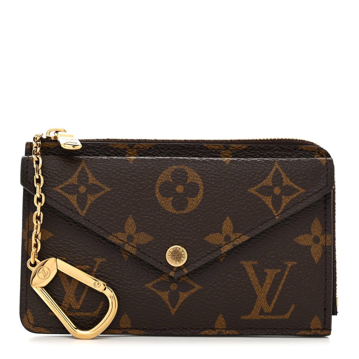Monogram Recto Verso Card Holder Black