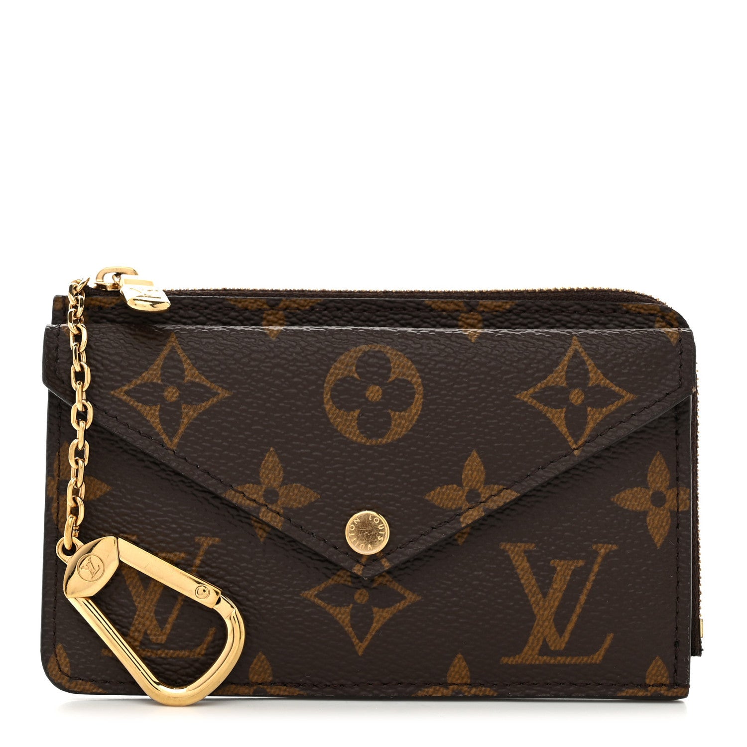 Louis Vuitton Monogram Recto Verso Card Holder Black 1 of 7
