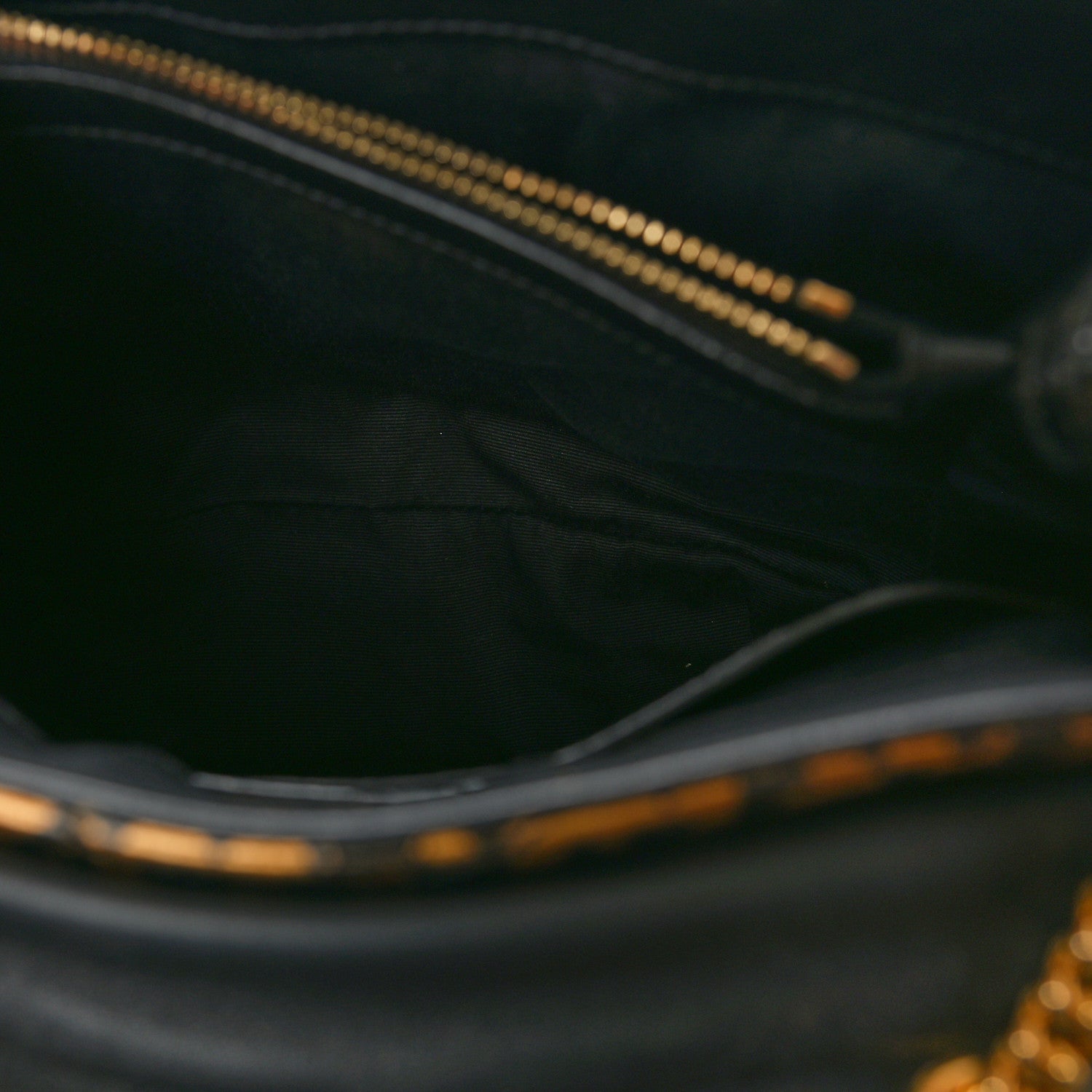 Saint Laurent Calfskin Y Quilted Monogram Small Loulou Chain Satchel Leopard 5 of 14