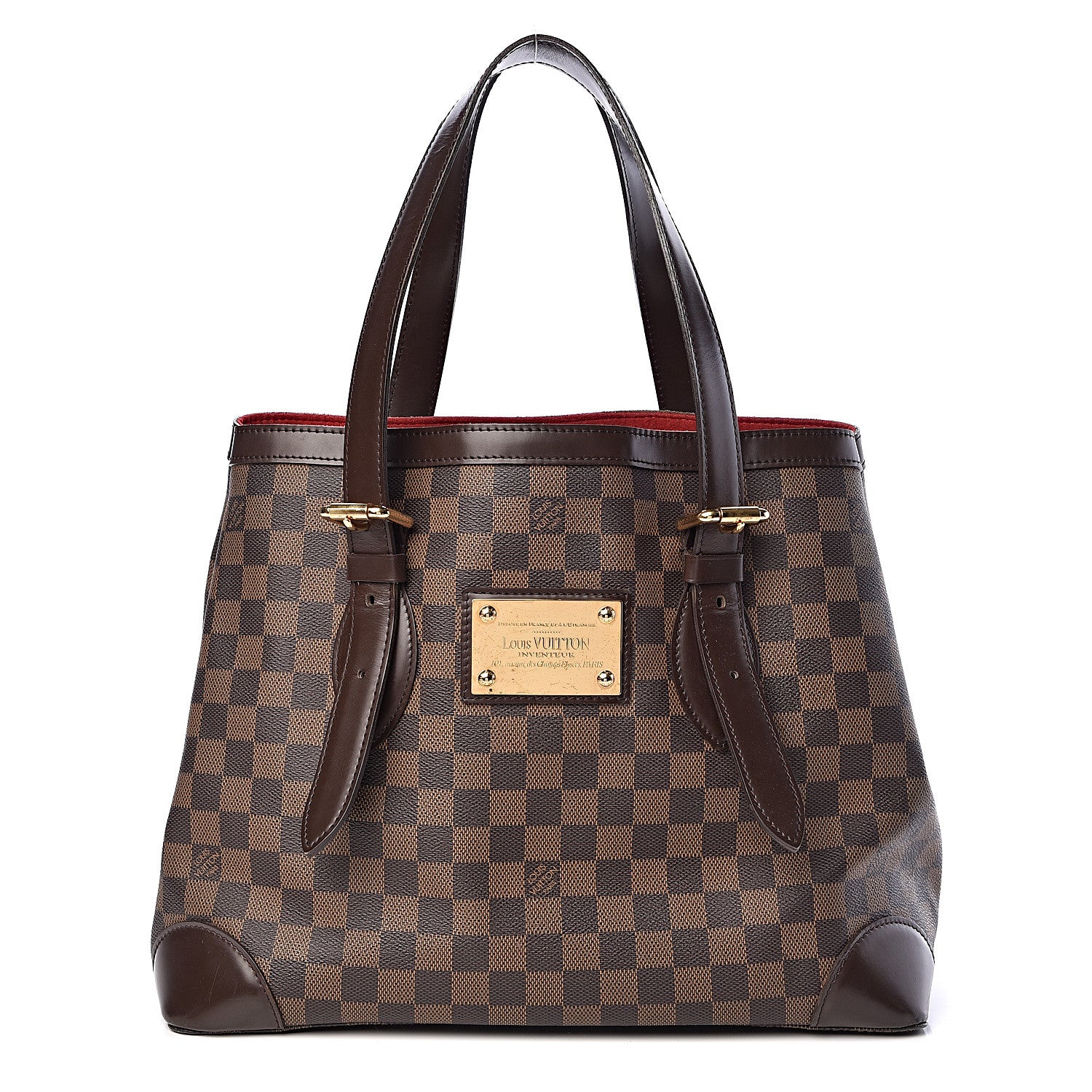 Louis Vuitton Damier Ebene Hampstead MM 1 of 10