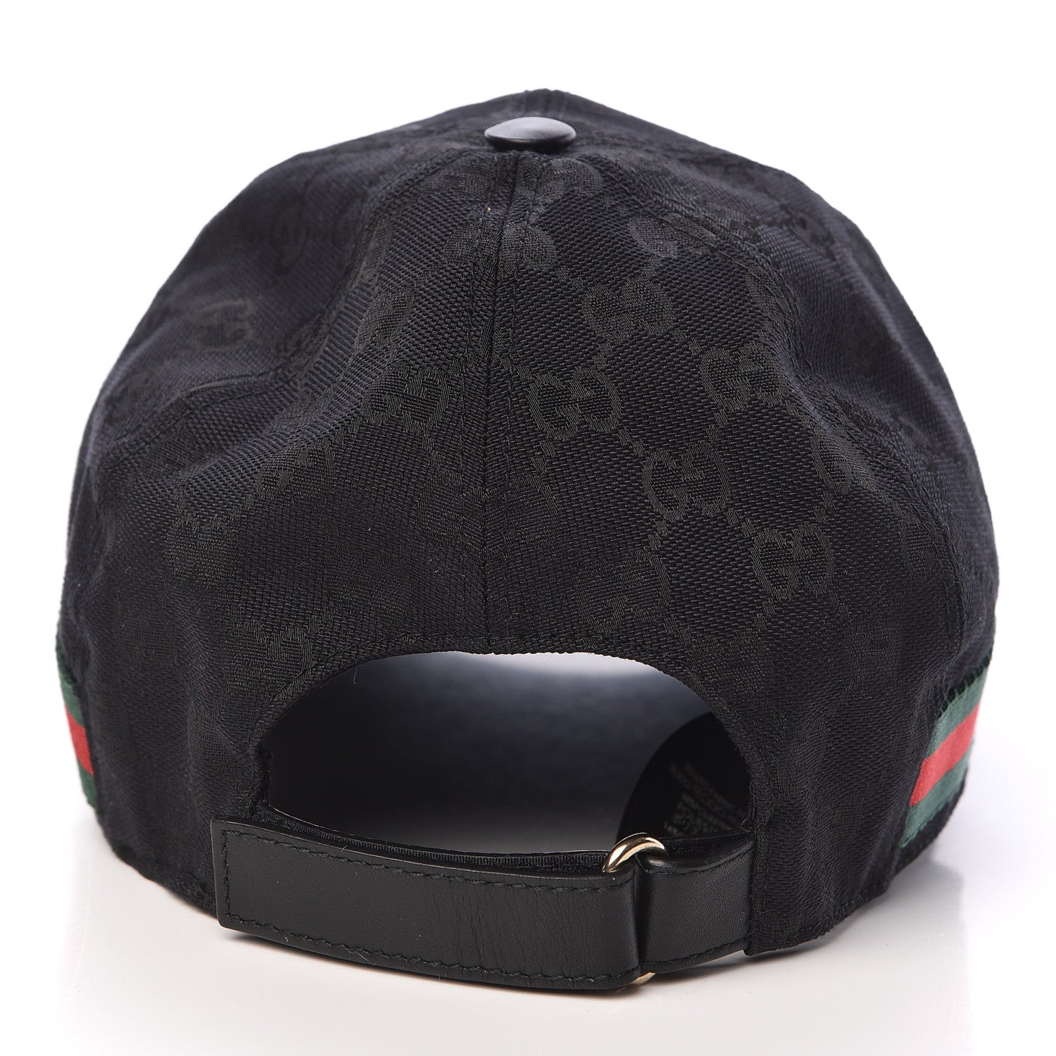 Gucci Monogram Web Baseball Hat L Black 4 of 7
