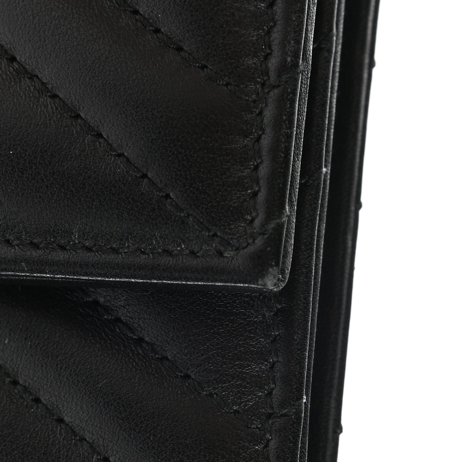 Gucci Calfskin Matelasse GG Marmont Wallet Black 11 of 11