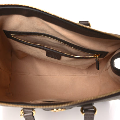 Gucci GG Supreme Monogram Web Medium Ophidia Tote Bag Brown 5 of 10