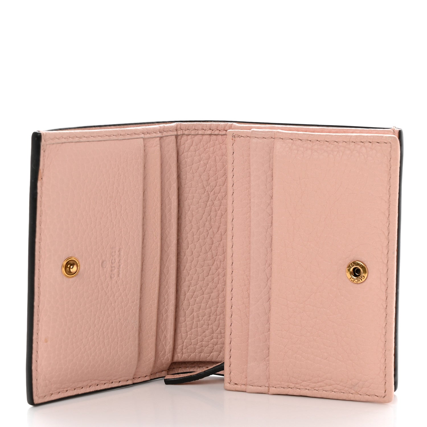 Gucci Cellarius Calfskin Blind for Love Card Case Wallet Perfect Pink 5 of 7