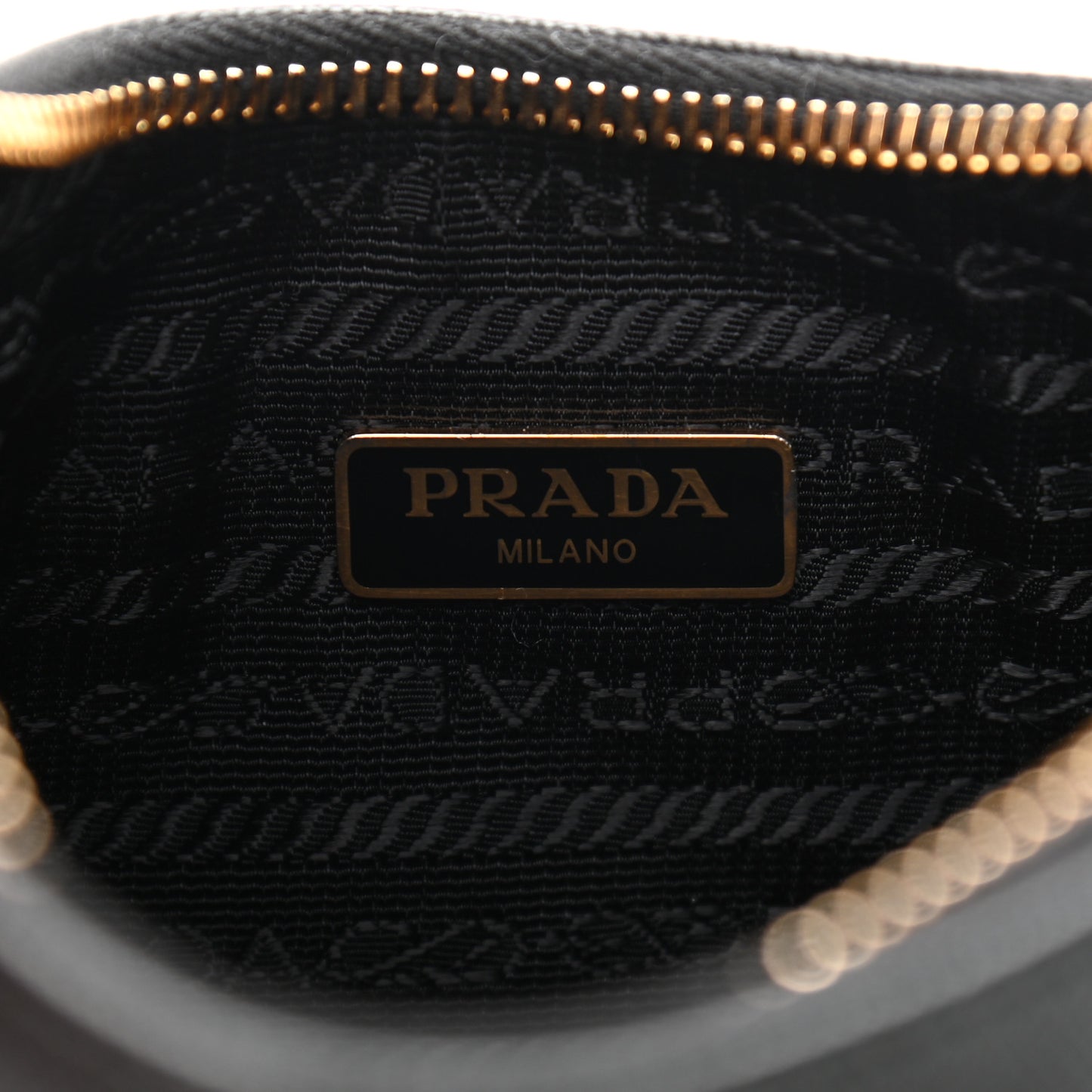 Saffiano Lux Re-Edition 2005 Shoulder Bag Black