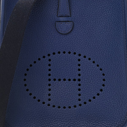 Hermes Taurillon Maurice Amazone Evelyne TPM Bleu Saphir Blue Indigo 8 of 11