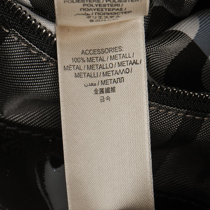 Burberry Patent Quilted Small Eastmore Landscape Tote Black 11 of 15