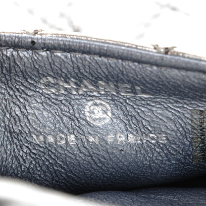 Chanel Aged Calfskin Quilted 2.55 Reissue Phone Case Silver 7 of 7