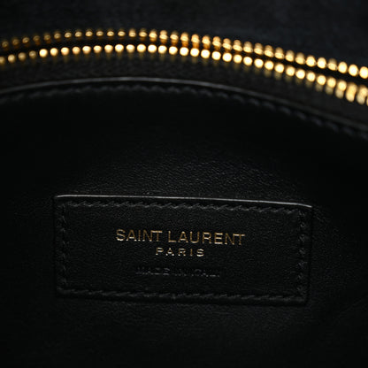 Saint Laurent Supple Calfskin Small Le 5 A 7 Soft Hobo Black 6 of 11
