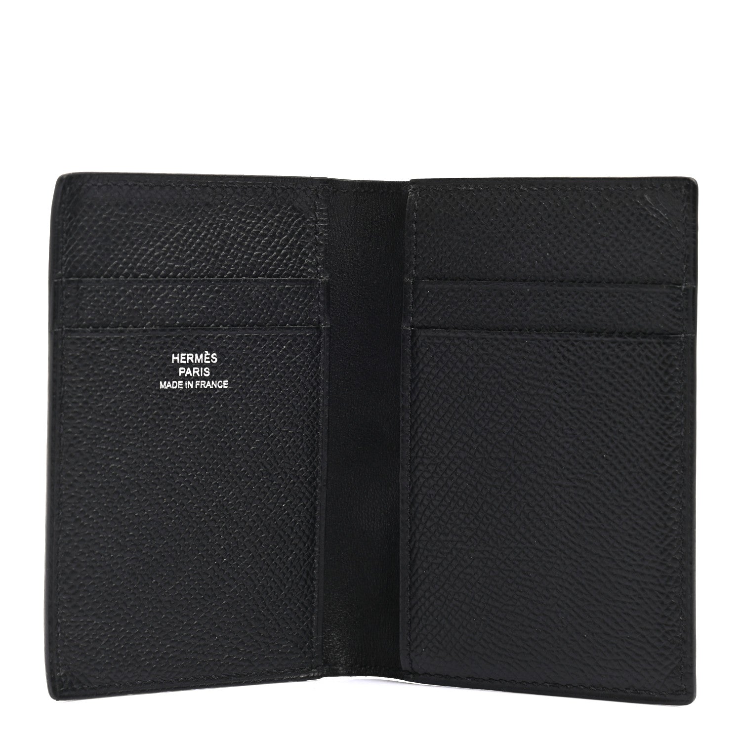 Hermes Epsom MC2 Euclide Card Holder Case Black 5 of 7