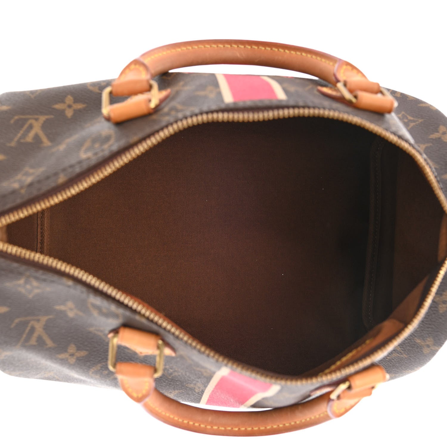 Louis Vuitton Monogram My LV Heritage Speedy 30 Fuchsia Ivory 5 of 11