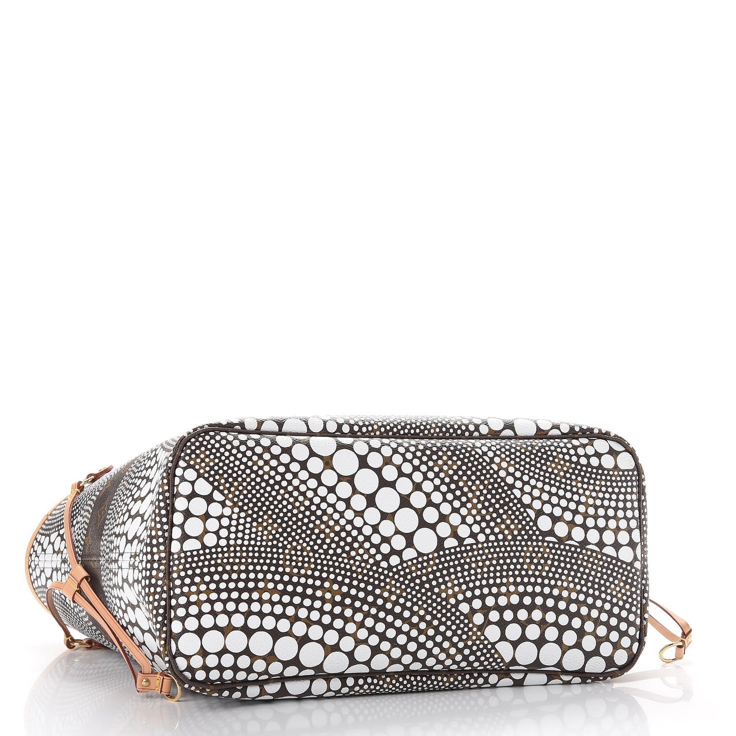 Monogram Kusama Waves Neverfull MM White