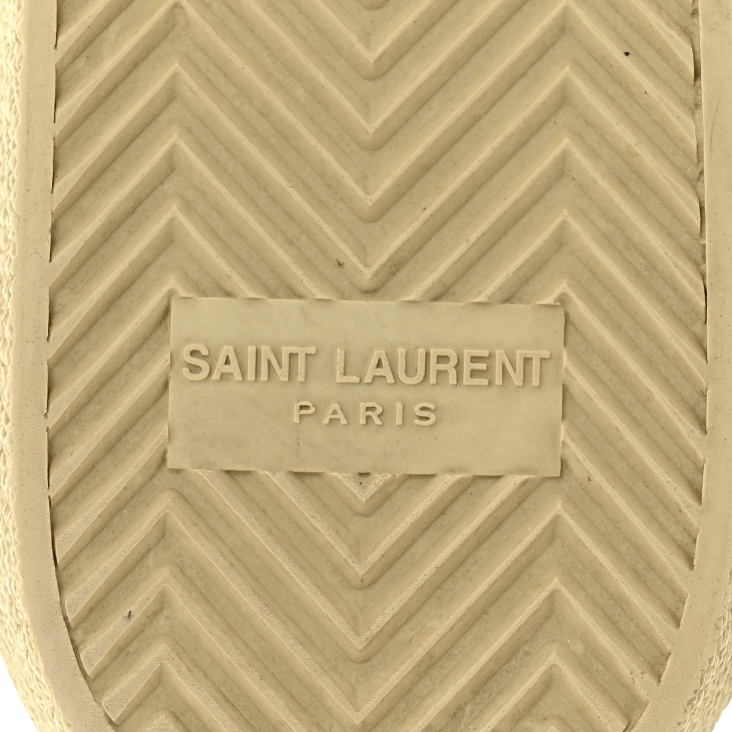 Saint Laurent Destroyed Canvas Embroidered Womens Court Classic Sneakers 38 Black 8 of 9
