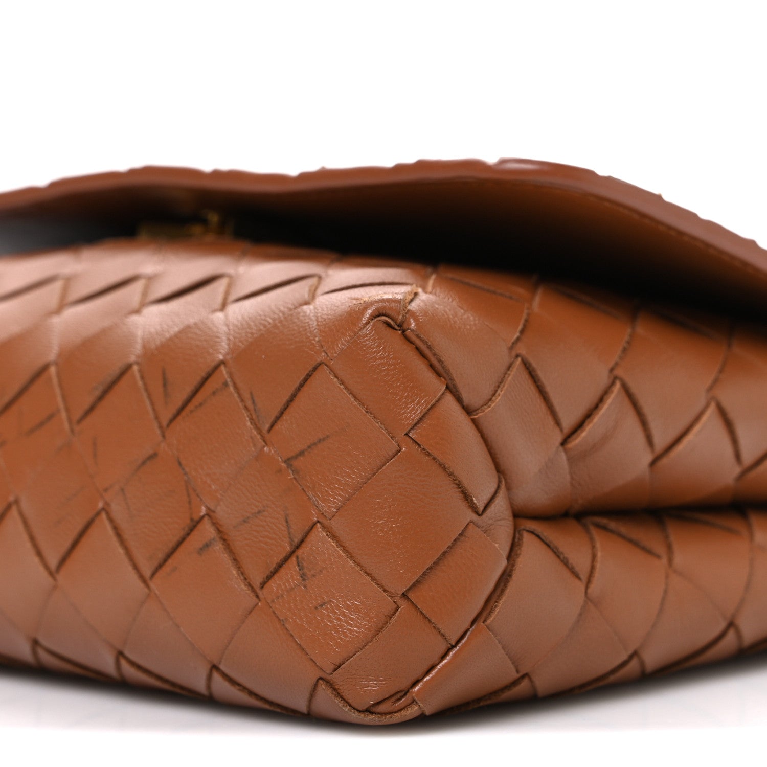 Bottega Veneta Nappa Intrecciato Mini Crossbody Bag Wood 11 of 12