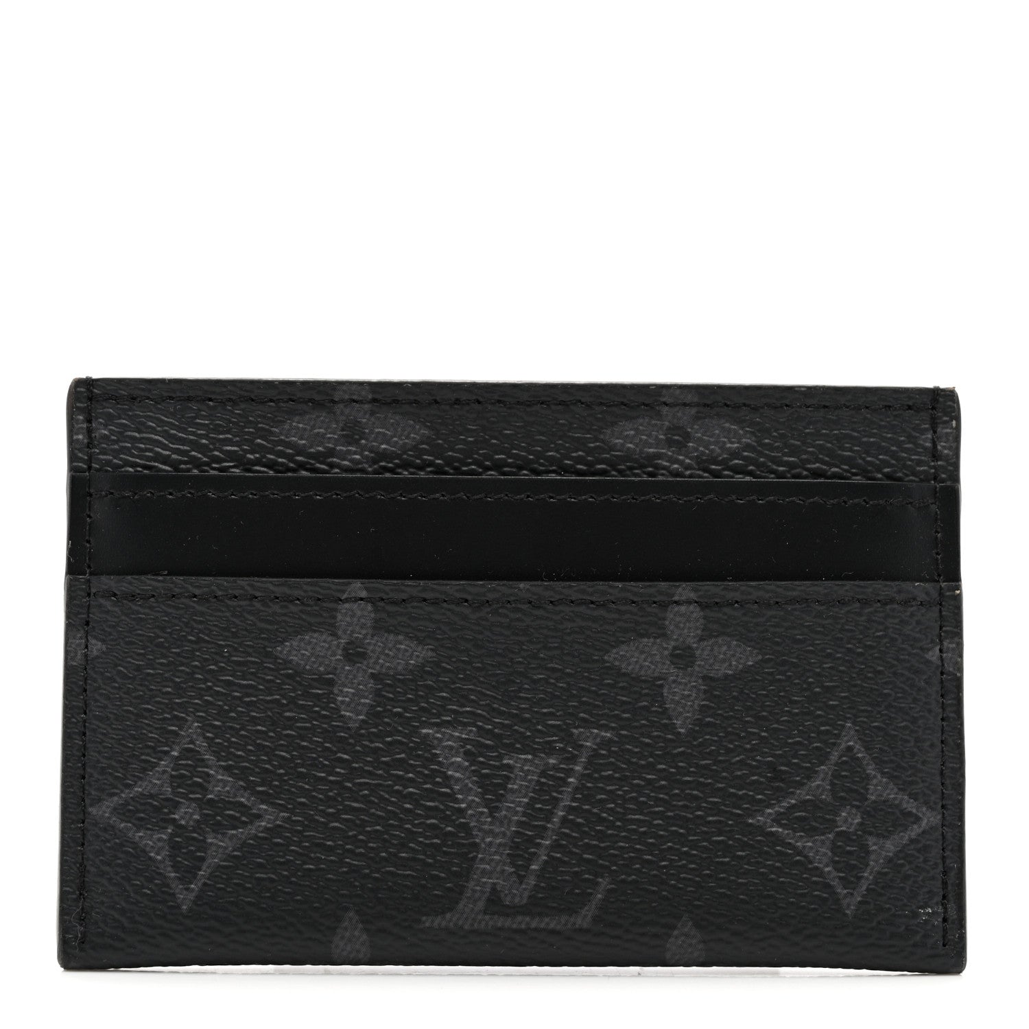 Louis Vuitton Monogram Eclipse Porte-Cartes Double Card Holder 1 of 8