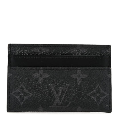 Louis Vuitton Monogram Eclipse Porte-Cartes Double Card Holder 1 of 8
