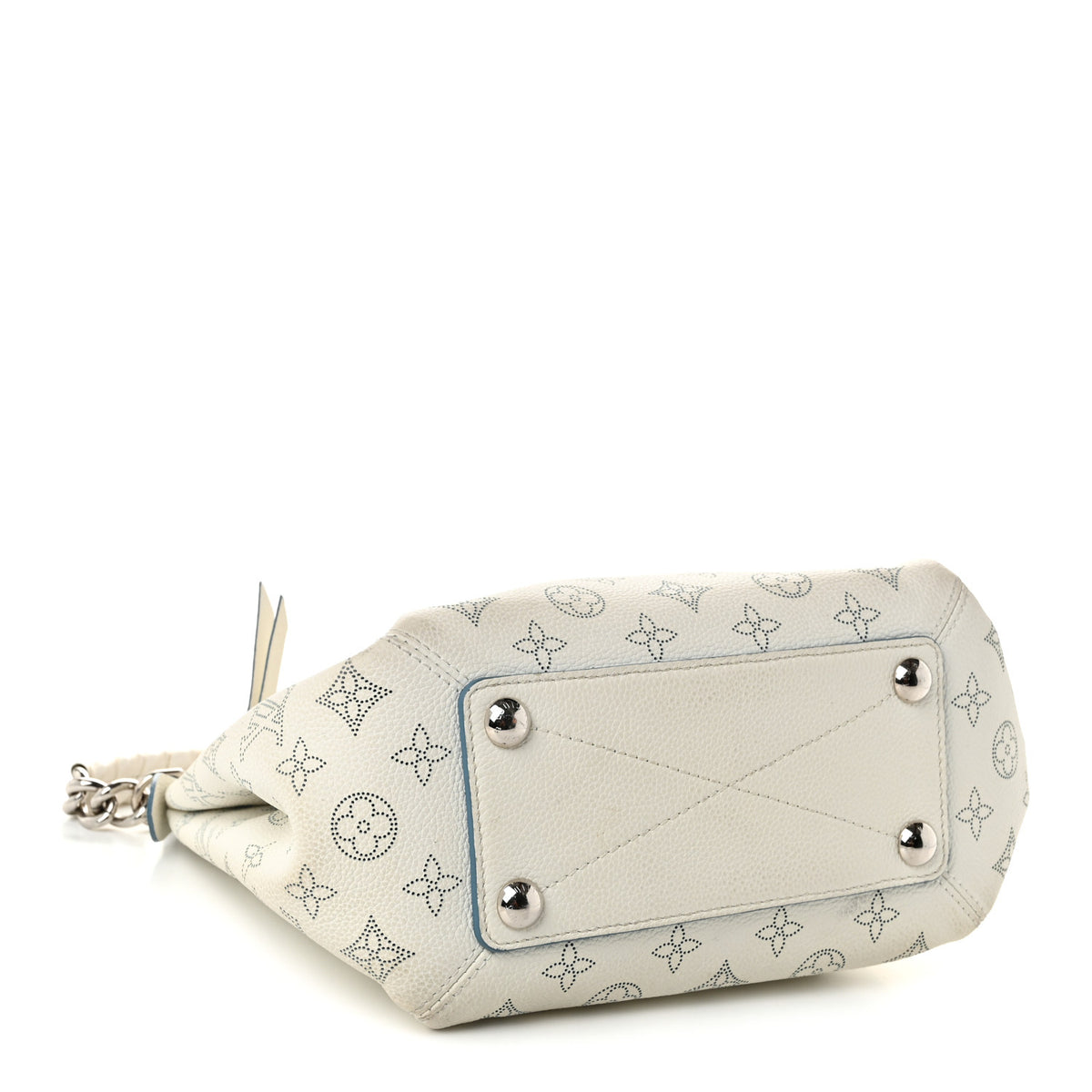 Louis Vuitton Mahina Babylone Chain BB Ivory 4 of 12