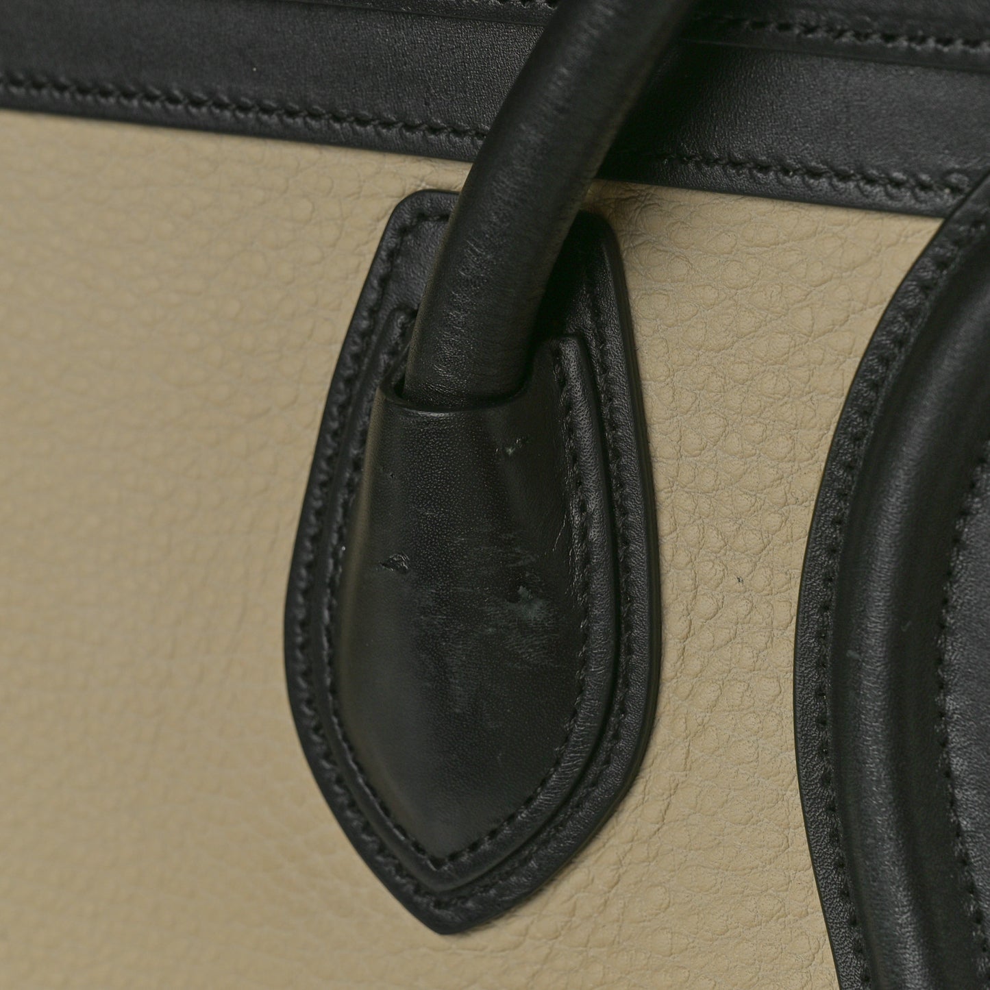 Elephant Calfskin Micro Tri-Color Luggage Chalk