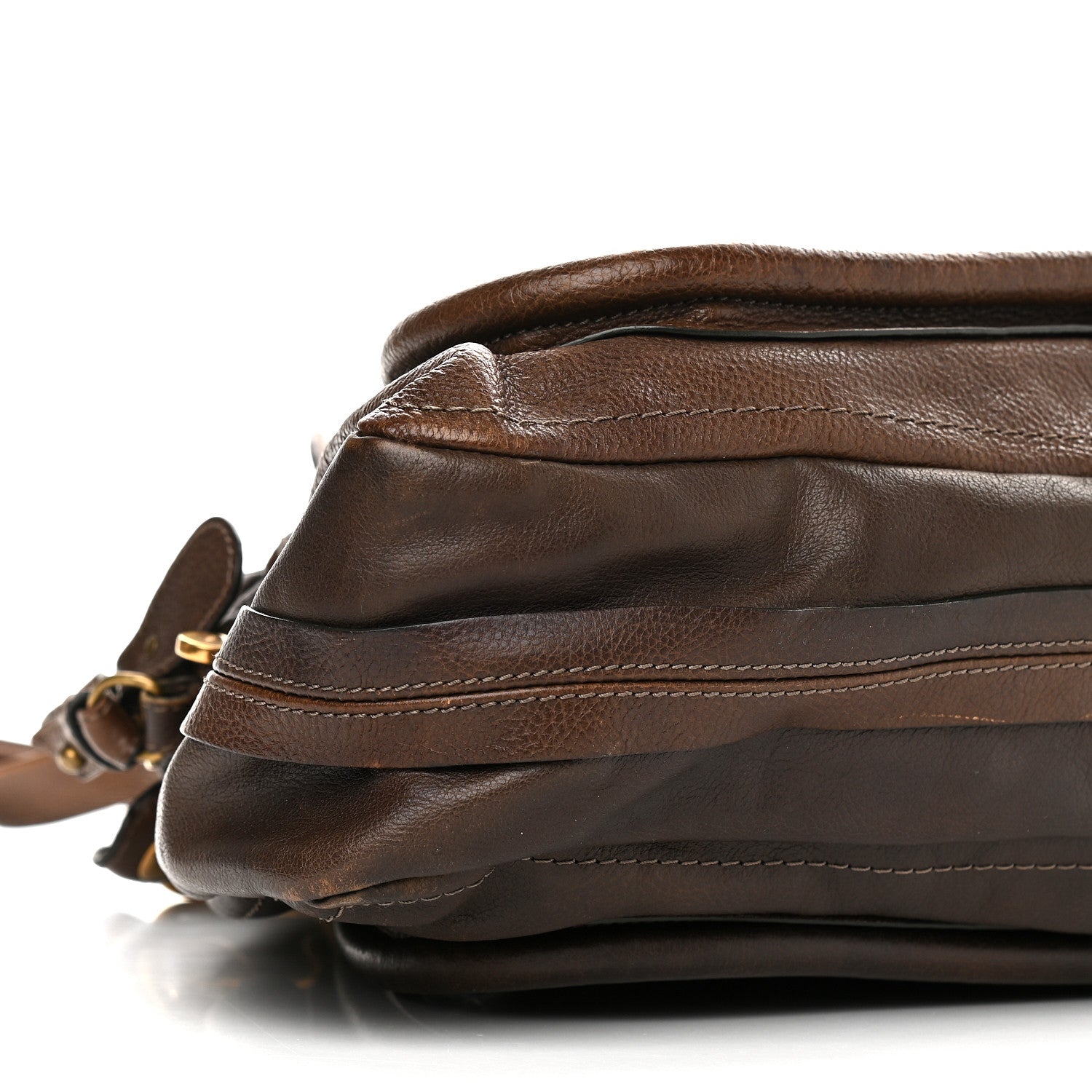 Chloe Calfskin Large Paraty Chocolate 7 of 13