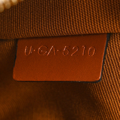 Celine Canvas Calfskin Ava Triomphe Shoulder Bag White 7 of 10