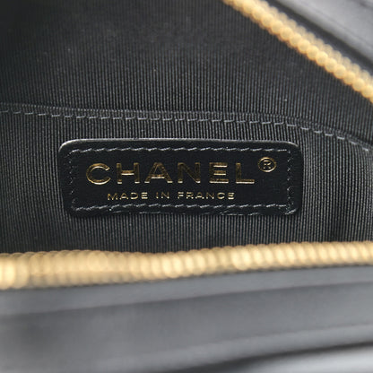 Chanel Calfskin CC Clock Camera Case Black 6 of 10