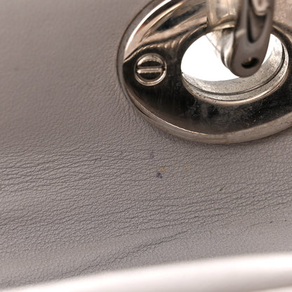 Christian Dior Lambskin Cannage Medium Lady Dior Grey 11 of 16