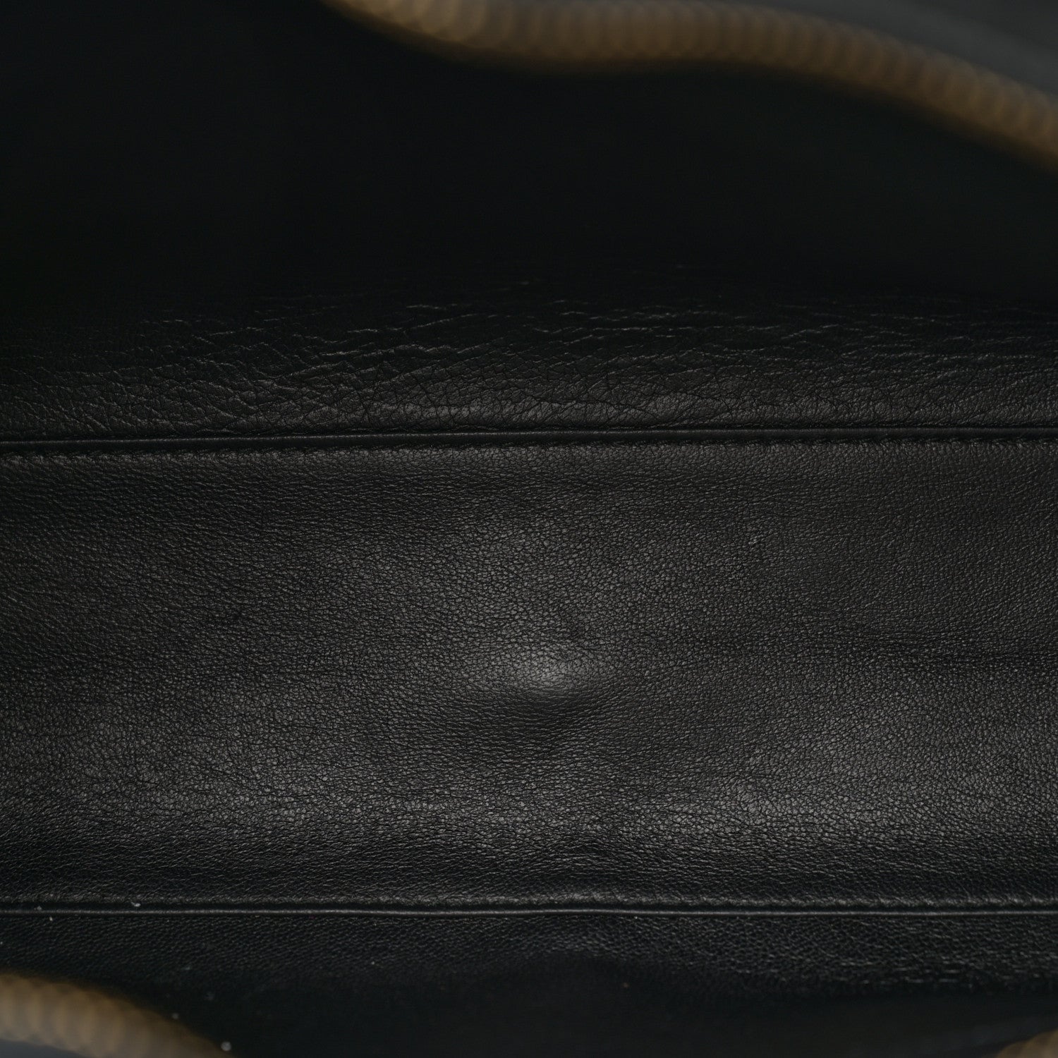 Versace Calfskin Medallion Tribute Bowling Bag Black 5 of 15