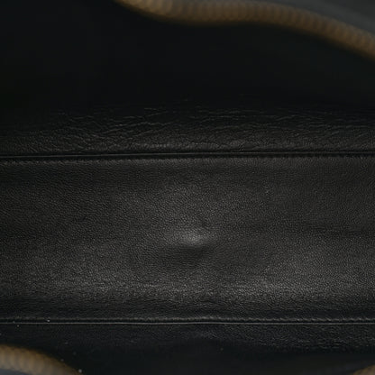 Versace Calfskin Medallion Tribute Bowling Bag Black 5 of 15