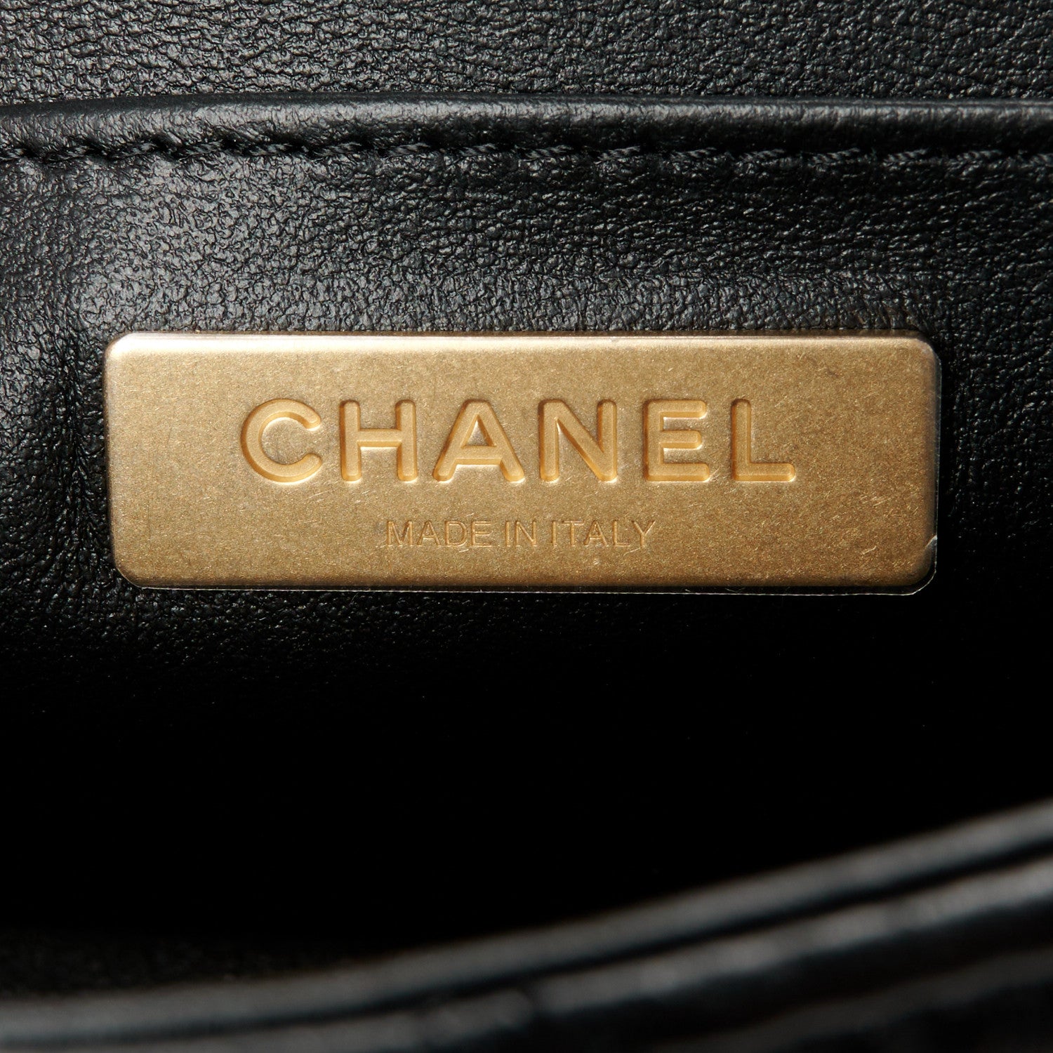 Chanel Lambskin Quilted Mini Flap Top Handle Bag Black 6 of 12