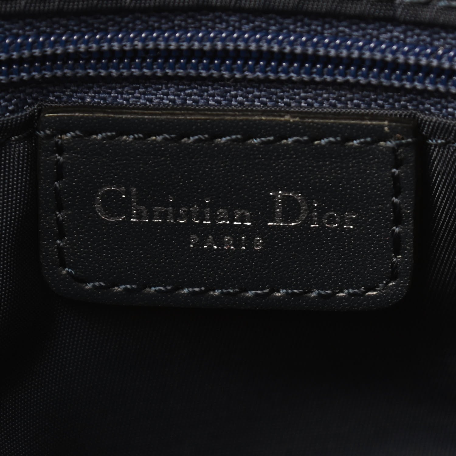 Christian Dior Monogram Messenger Navy 5 of 8