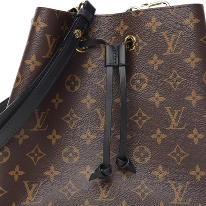 Louis Vuitton Monogram Neonoe MM Black 9 of 9