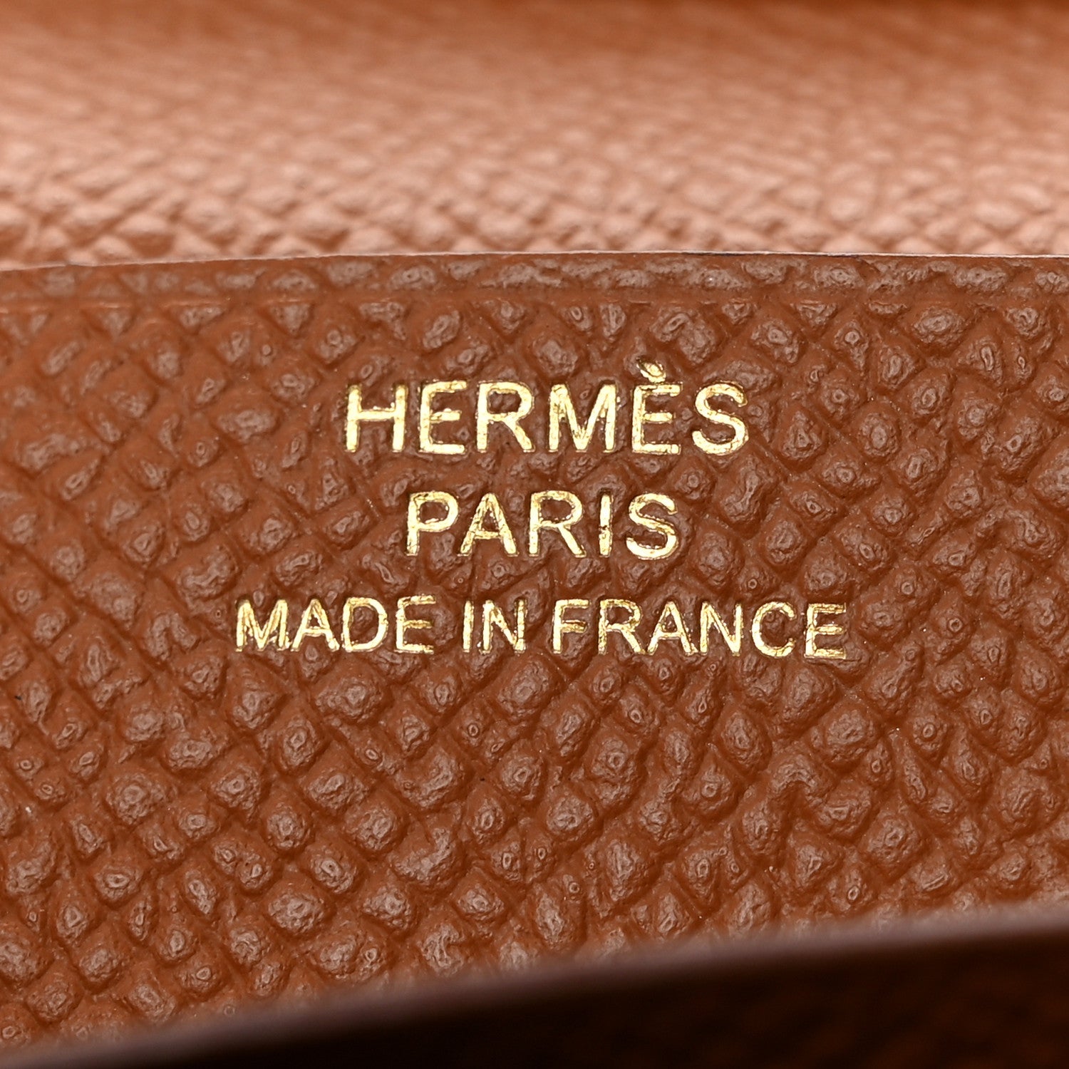 Hermes Epsom Bearn Gusset Wallet Gold 6 of 10