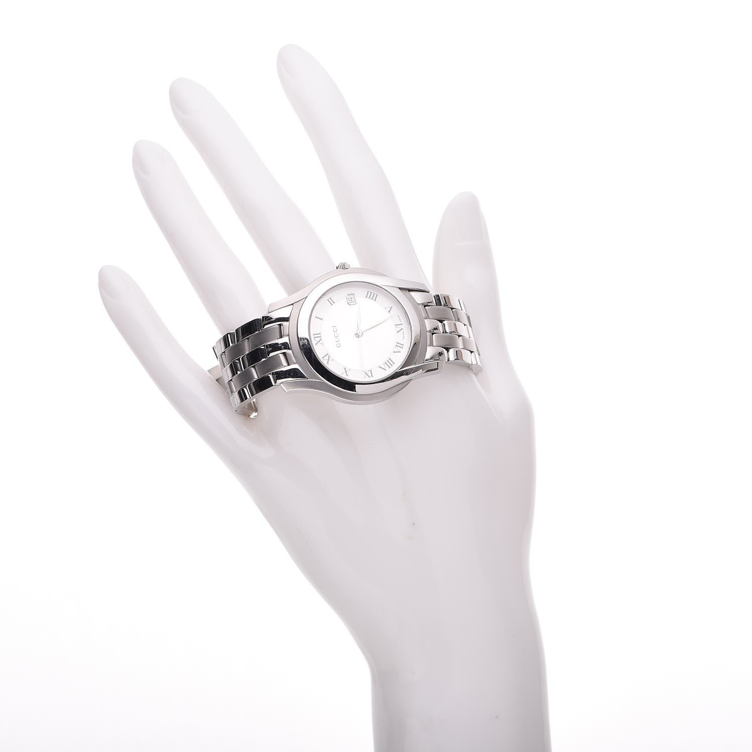 Gucci Stainless Steel 35mm 5500M Quartz Watch 2 of 6